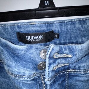 Hudson Jeans Light Blue Washed Denim